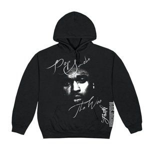 Pop Smoke vlone hoodie size S & L